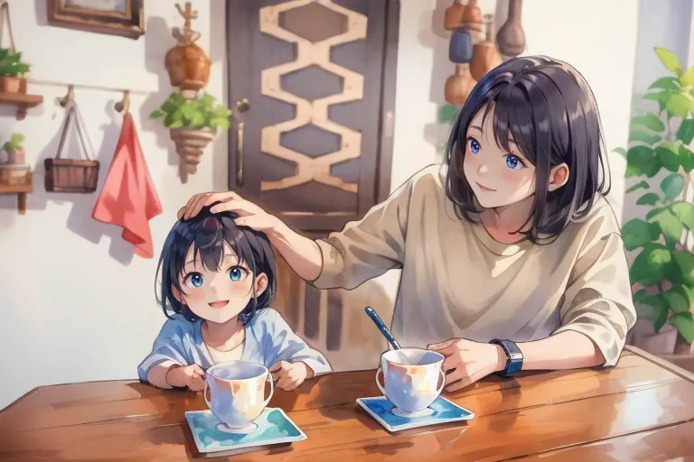 写真→AIアニメ絵 サンプル After