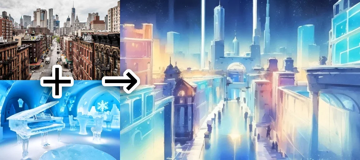 DataChef AI-anime: esimerkki - teema "jäähotelli"