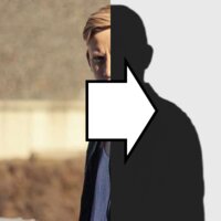画像をシルエット（影絵）に変換