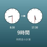時間差の計算