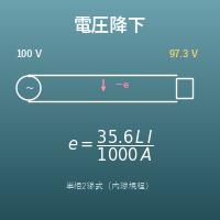 電圧降下の計算