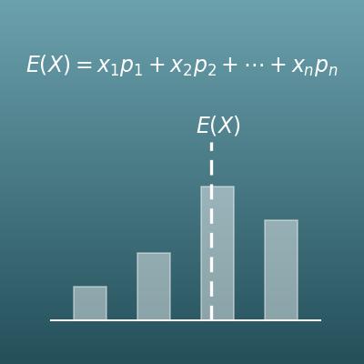 Expected Value Calculator (Mean, Variance, Standard Deviation)