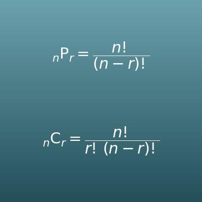 順列・組み合わせ計算機（順列 nPr・組み合わせ nCr）- 無料WEBアプリ