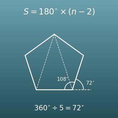 Polygon Angle Calculator (Sum of Interior and Exterior Angles, Regular Polygons)