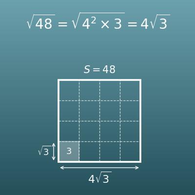 根号の簡約 計算機（ルートの計算・簡単な形にする・四則演算）