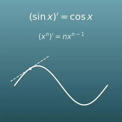 微分公式の計算機（sin・cos・tan・eˣ・log・xⁿ の導関数と微分係数）