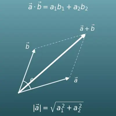 ベクトル計算機（和・差・実数倍・大きさ・内積・なす角）