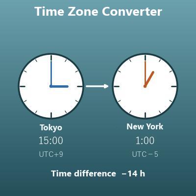 Time Zone Converter (Time Difference Calculator)