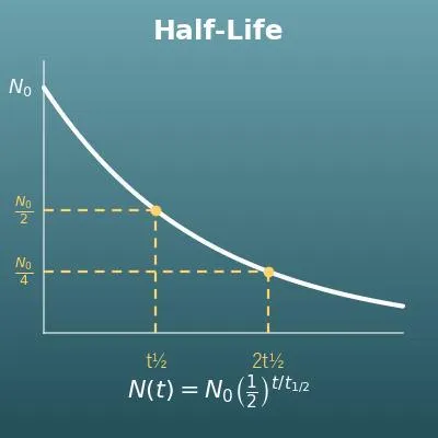 Half-Life Calculator (Initial Amount, Remaining Amount, Time, Half-Life)