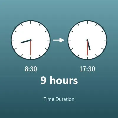 Time Duration Calculator (Elapsed Time Between Two Times or Dates)