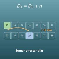 Calculadora de fechas (sumar o restar días, semanas, meses y años)