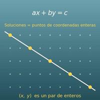 Calculadora de ecuaciones diofánticas lineales (ax + by = c) con el algoritmo de Euclides