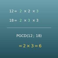 Calcul du PGCD (plus grand commun diviseur)