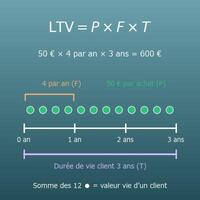 Calcul de la LTV (valeur vie client) pour l’e-commerce et les abonnements
