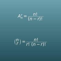 Arrangements et combinaisons (nPr, nCr)