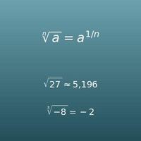 Calcul de racine (racine carrée, racine cubique, racine n-ième)