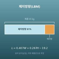 제지방량 계산기(LBM, 키와 체중으로 3가지 공식으로 추정)