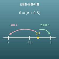 반올림·올림·버림 계산기(어림하기)