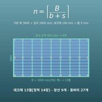 데크 자재 계산기(데크재 장수, 장선·동바리 개수)