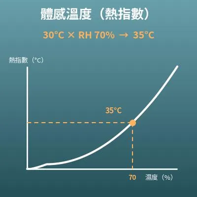體感溫度計算機（由氣溫和濕度算熱指數 Heat Index）
